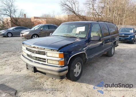 1999 Chevrolet Suburban 1500 Lt z USA, uszkodzony, nr VIN 3GNEC16R5XG256009